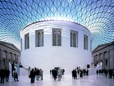 The Great Court of the British Museum, London. © The Trustees of the British Museum.