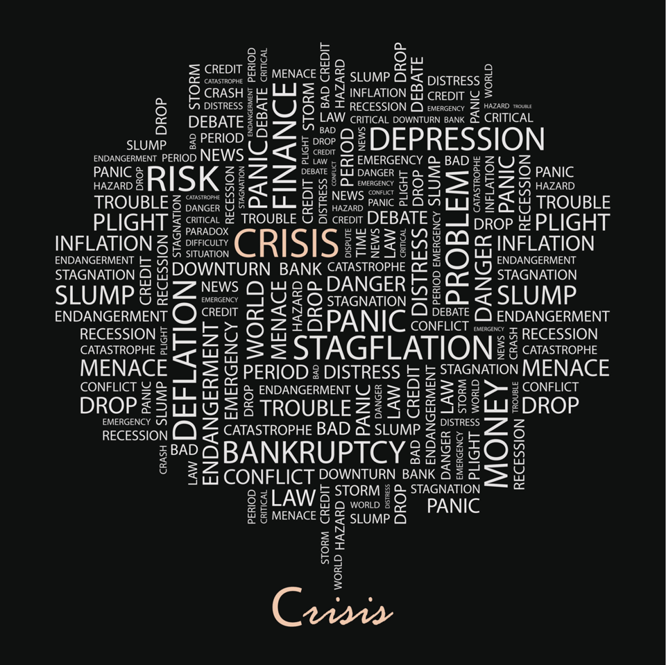 Image of crisis word map