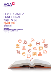 Functional Skills Specification at a glance